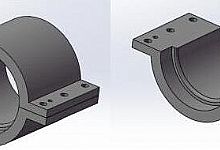现场修复提升机轴承位磨损