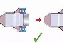 轴承的安装方式，以及错误安装示范