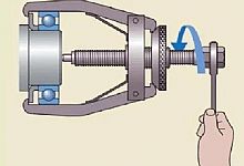 直观图解安装在4个不同位置的轴承拆卸方法和注意事项